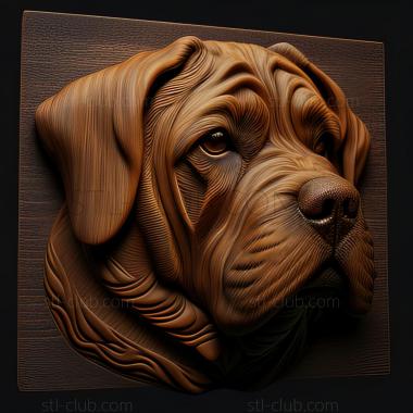 3D model st dog (STL)